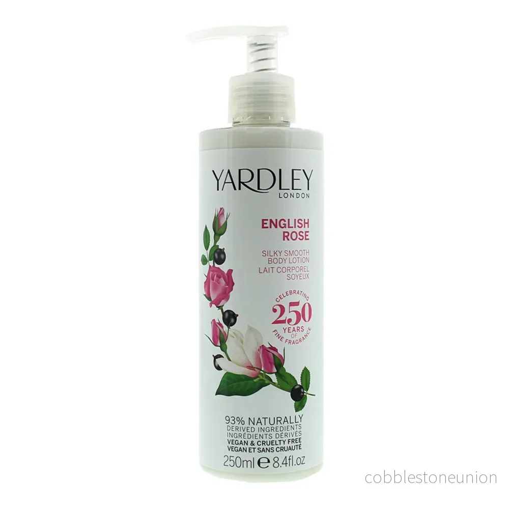 Yardley, English Rose, Återfuktande, Kroppsmjölk, 250 ml