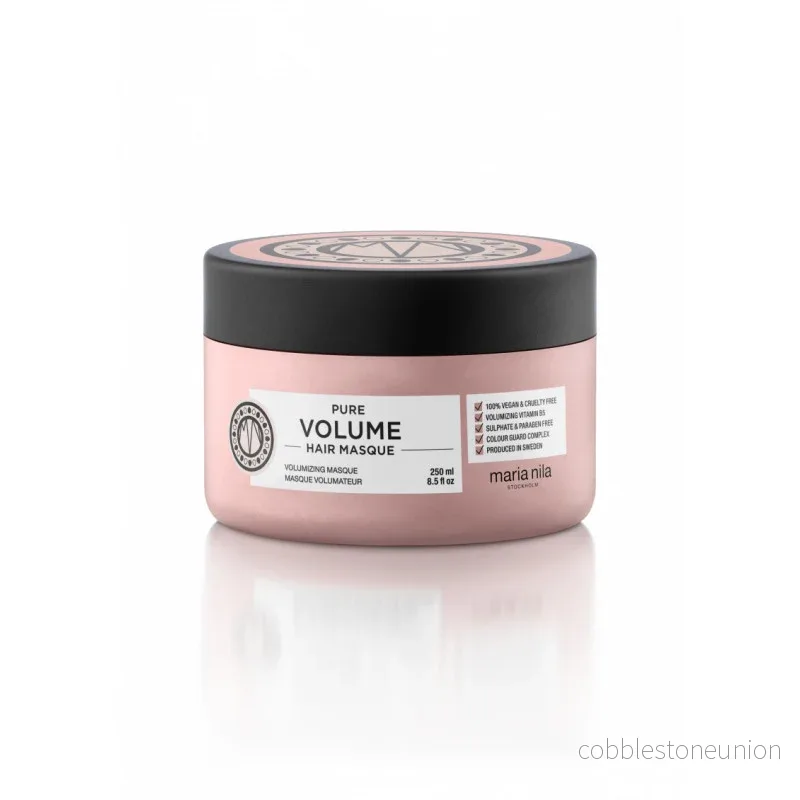 Maria Nila, Pure Volume, Vegan, Hair treatment cream mask, For nourishment, 250 ml Maria Nila, Pure Volume, Vegan, Hair treatment cream mask, For nourishment, 250 ml
