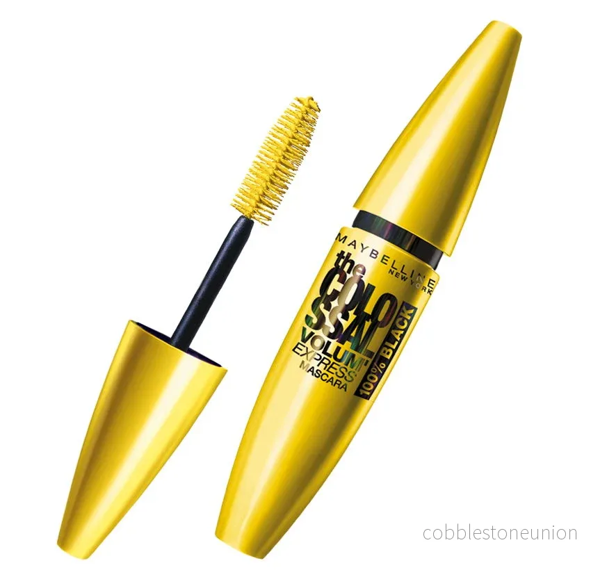 Maybelline, The Colossal Volume Express, Collagen, Volumizing, Mascara, 100% Black, 10.7 ml