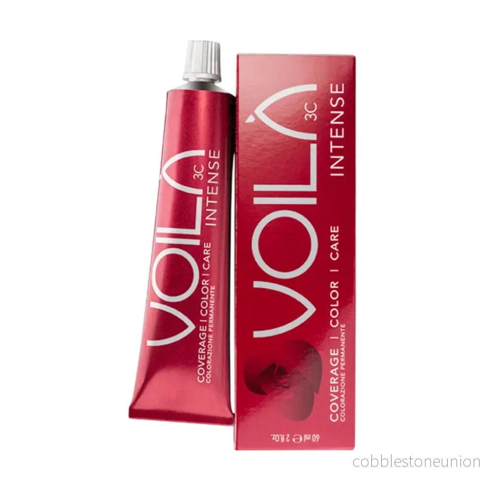 Intercosmo, Voila 3C Intense, Permanent Hair Color, 8.00 Light Mediterranean Blonde, 60 ml - Bild 2