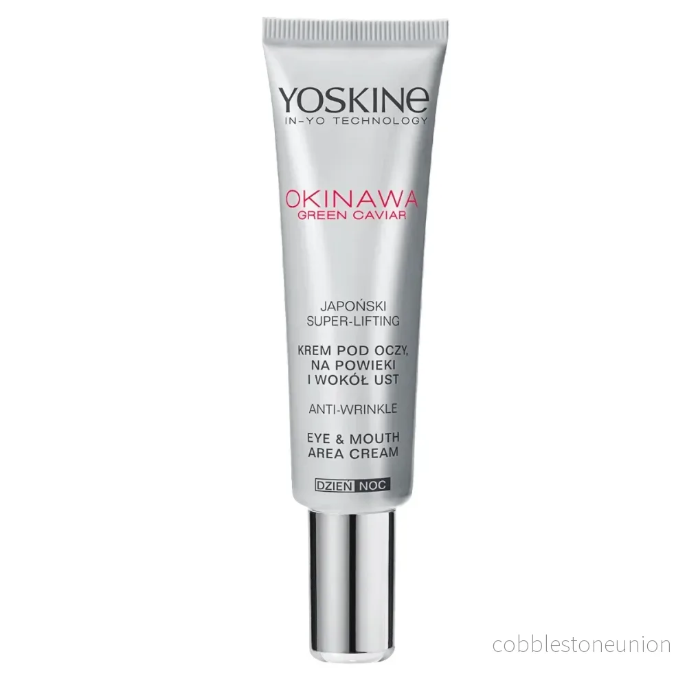 Yoskine, Okinawa, Green Caviar, Anti-Wrinkle, Day & Night, Eye Cream, 15 ml