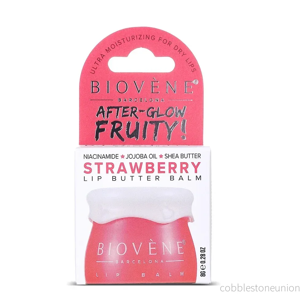 Biovene, Strawberry + Niacinamide, Läppbalsam, 8 g Biovene, Strawberry + Niacinamide, Läppbalsam, 8 g