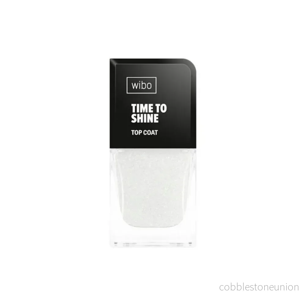 Wibo, Time To Shine, Överlack, Nagellack, 8,5 ml Wibo, Time To Shine, Överlack, Nagellack, 8,5 ml