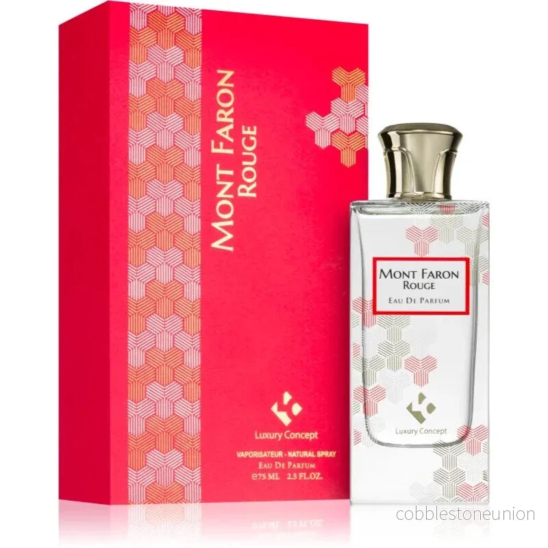 Luxury Concept, Mont Faron Rouge, Eau de Parfum, För kvinnor, 75 ml - Bild 2