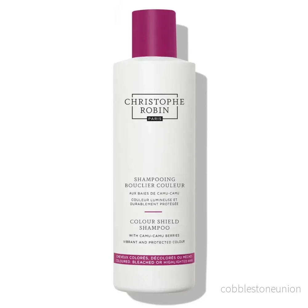Christophe Robin, Colour Shield, Camu-camu bär, Hårschampo, För färgskydd, 1000 ml