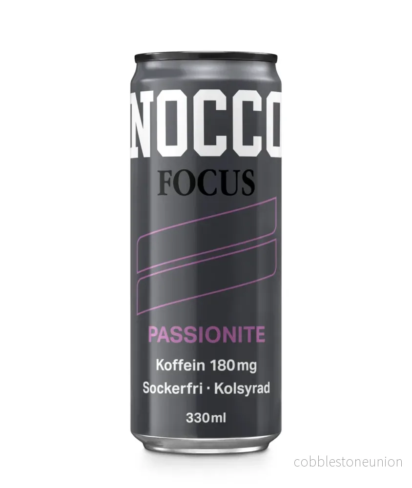 Nocco Focus Passionite 33cl burk 24-pack Nocco Focus Passionite 33cl burk 24-pack