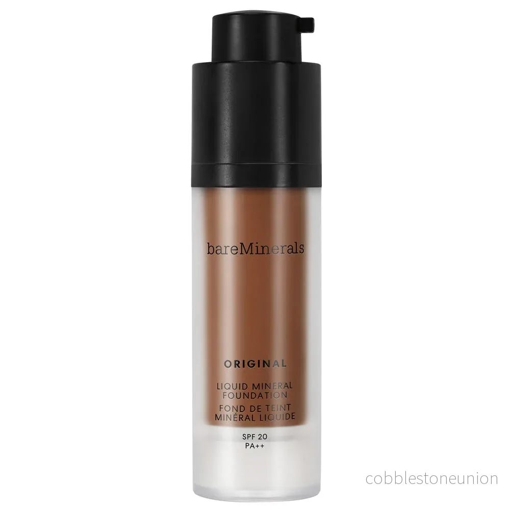 BareMinerals, Original Liquid Mineral, Luminous, Liquid foundation, 30, Deepest Deep, SPF 20, 30 ml BareMinerals, Original Liquid Mineral, Luminous, Liquid foundation, 30, Deepest Deep, SPF 20, 30 ml