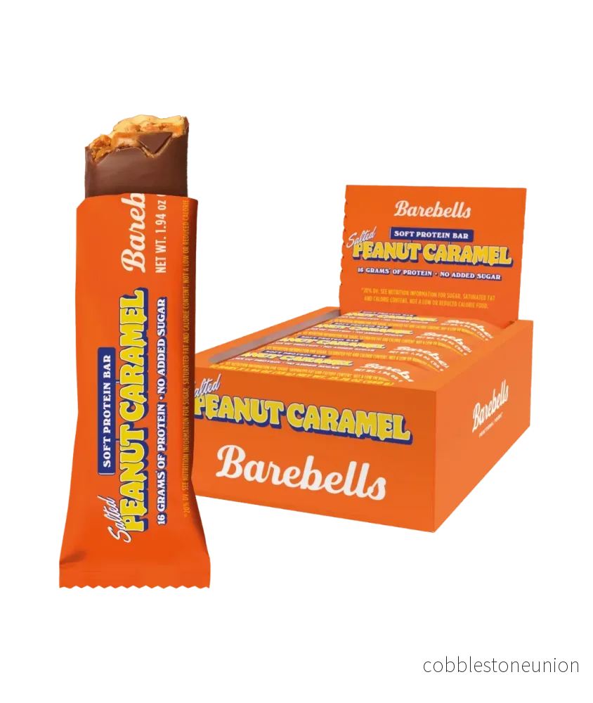 Barebells Protein Bar Peanut Caramel 55gx12 Barebells Protein Bar Peanut Caramel 55gx12