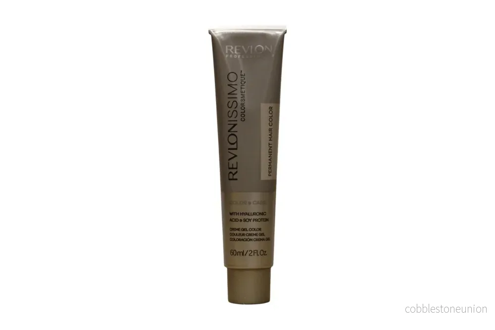 Revlon, Revlonissimo Colorsmetique, Hyaluronsyra, Permanent hårfärg, 7.45 Mahogny Kopparblond, 60 ml Revlon, Revlonissimo Colorsmetique, Hyaluronsyra, Permanent hårfärg, 7.45 Mahogny Kopparblond, 60 ml