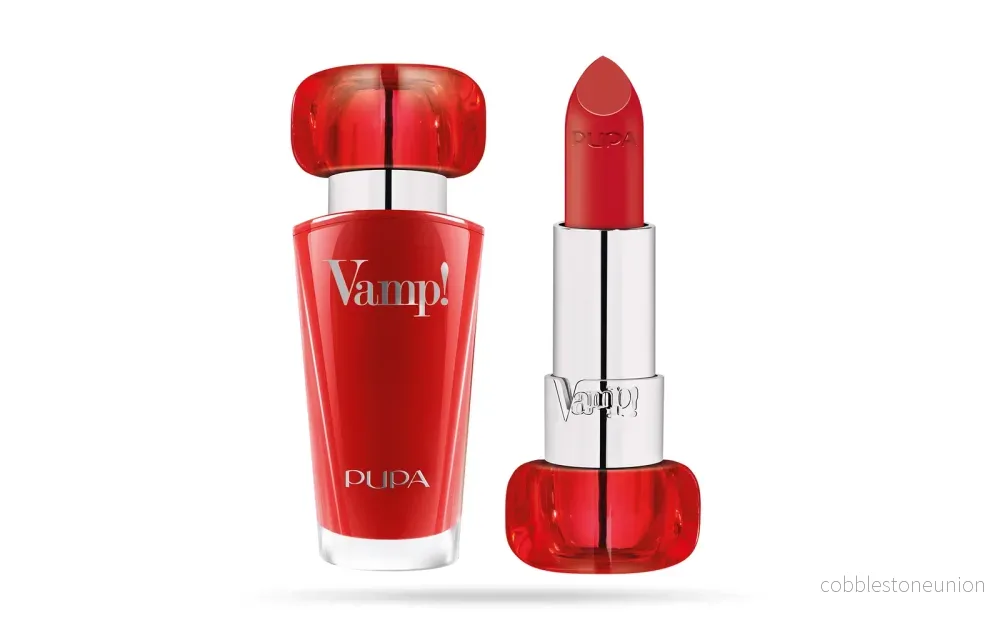 Pupa, Vamp!, Parabenfri, Volym, Krämigt läppstift, 303, Iconic Red, 3.5 g