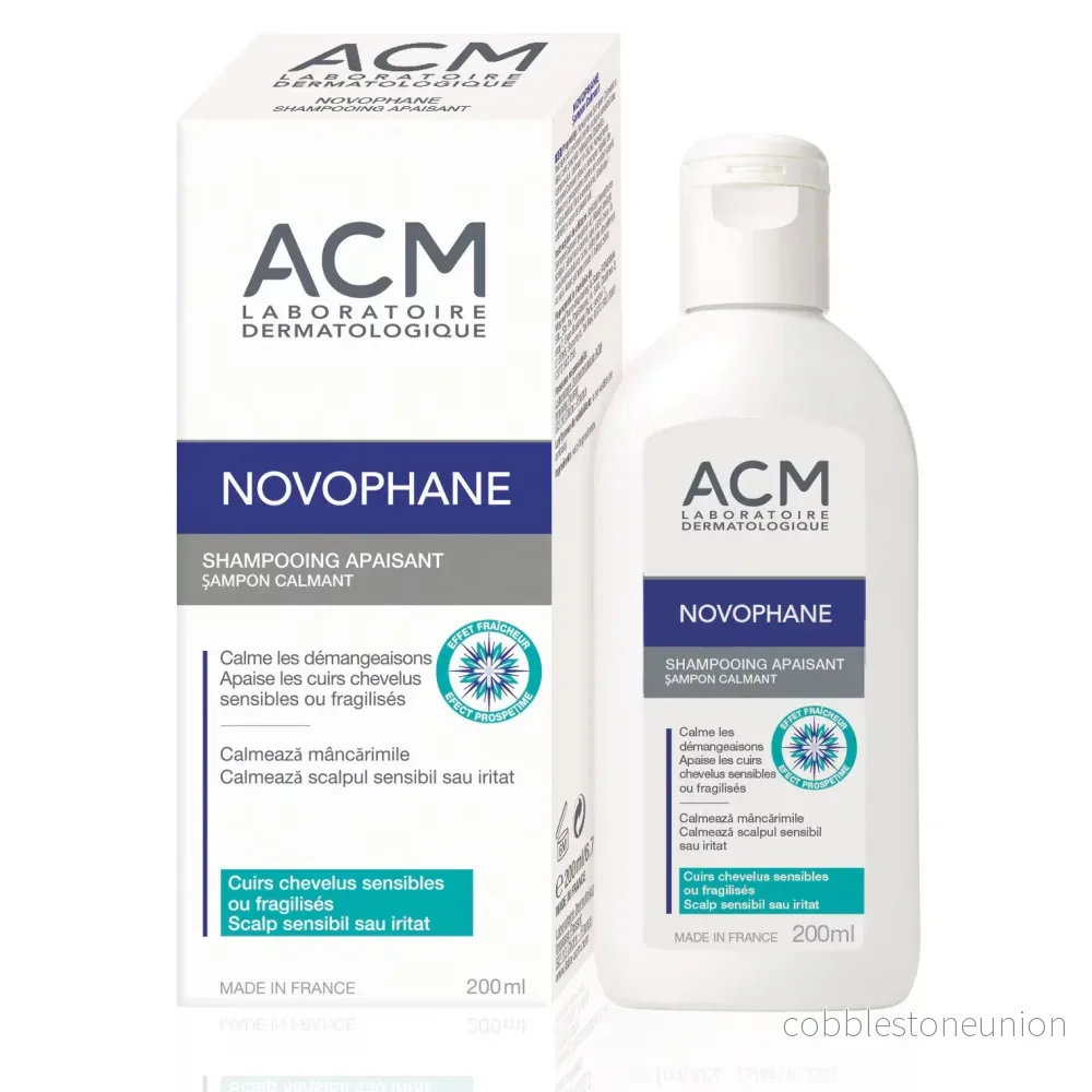 Laboratoire ACM, Novophane, Panthenol, Hårbehandlingsschampo, Lugnande, För känslig hårbotten, 200 ml Laboratoire ACM, Novophane, Panthenol, Hårbehandlingsschampo, Lugnande, För känslig hårbotten, 200 ml