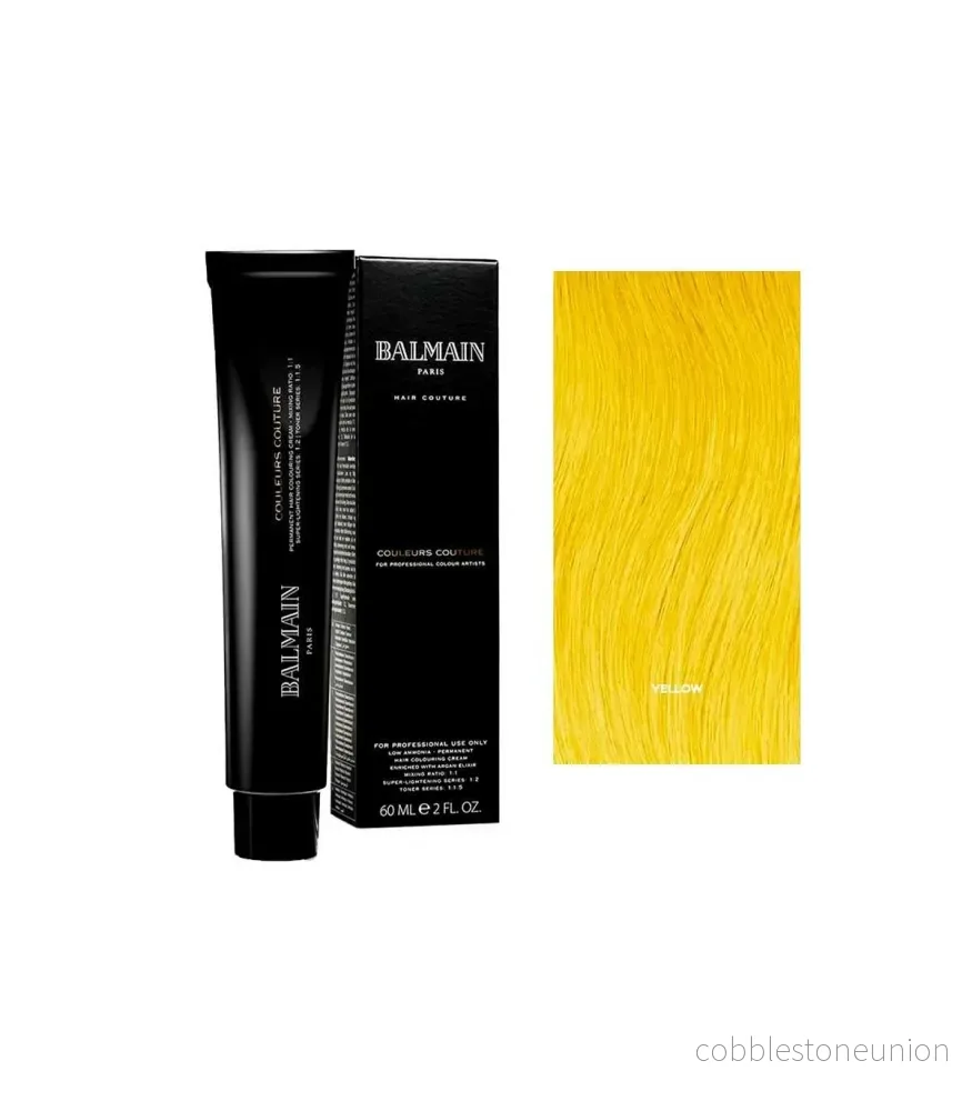 Balmain Professionnel, Couleurs Couture, Permanent hårfärg, Gul, 60 ml Balmain Professionnel, Couleurs Couture, Permanent hårfärg, Gul, 60 ml