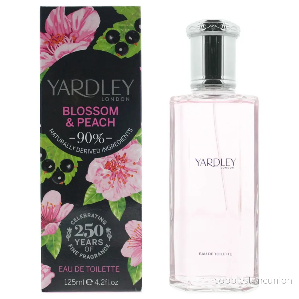 Yardley, Blossom and Peach, Eau de Toilette, För kvinnor, 125 ml Yardley, Blossom and Peach, Eau de Toilette, För kvinnor, 125 ml