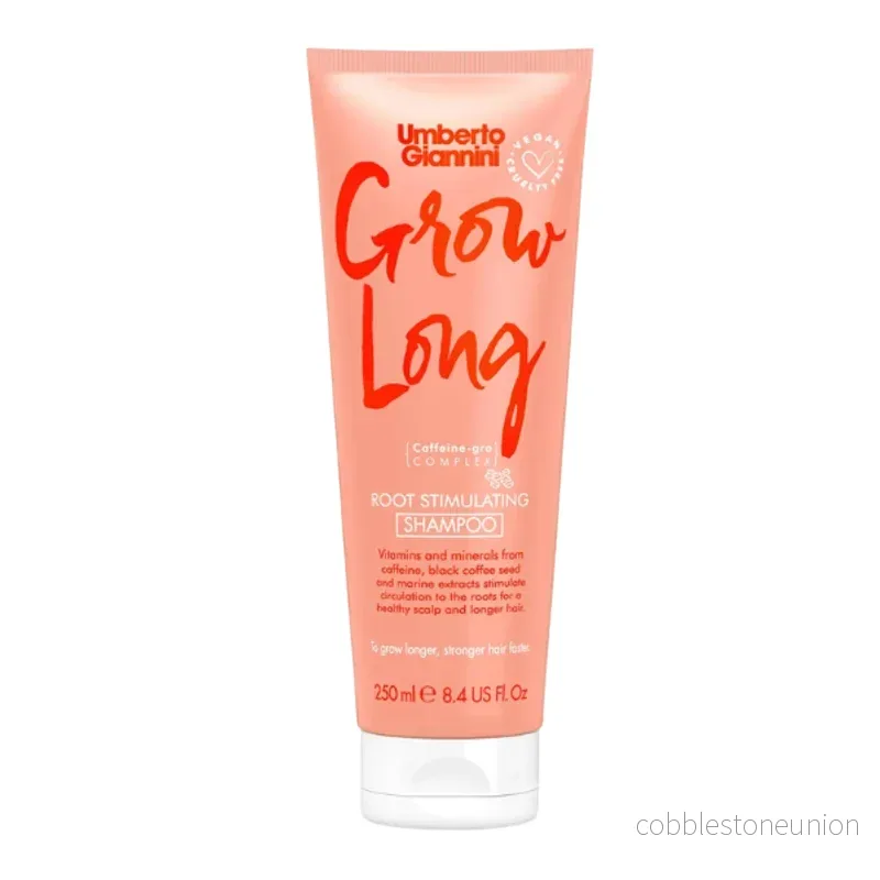 Umberto Giannini, Grow Long, Vegan och cruelty-free, Hårschampo, Growth Stimulating & Nourishing, 250 ml