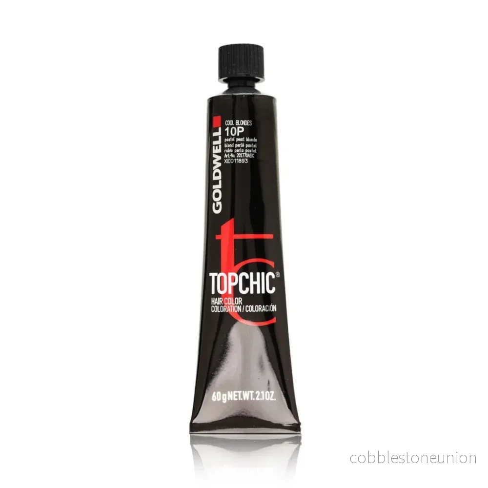 Goldwell, Top Chic, Permanent hårfärg, 10P Pastel Pearl Blonde, 60 ml