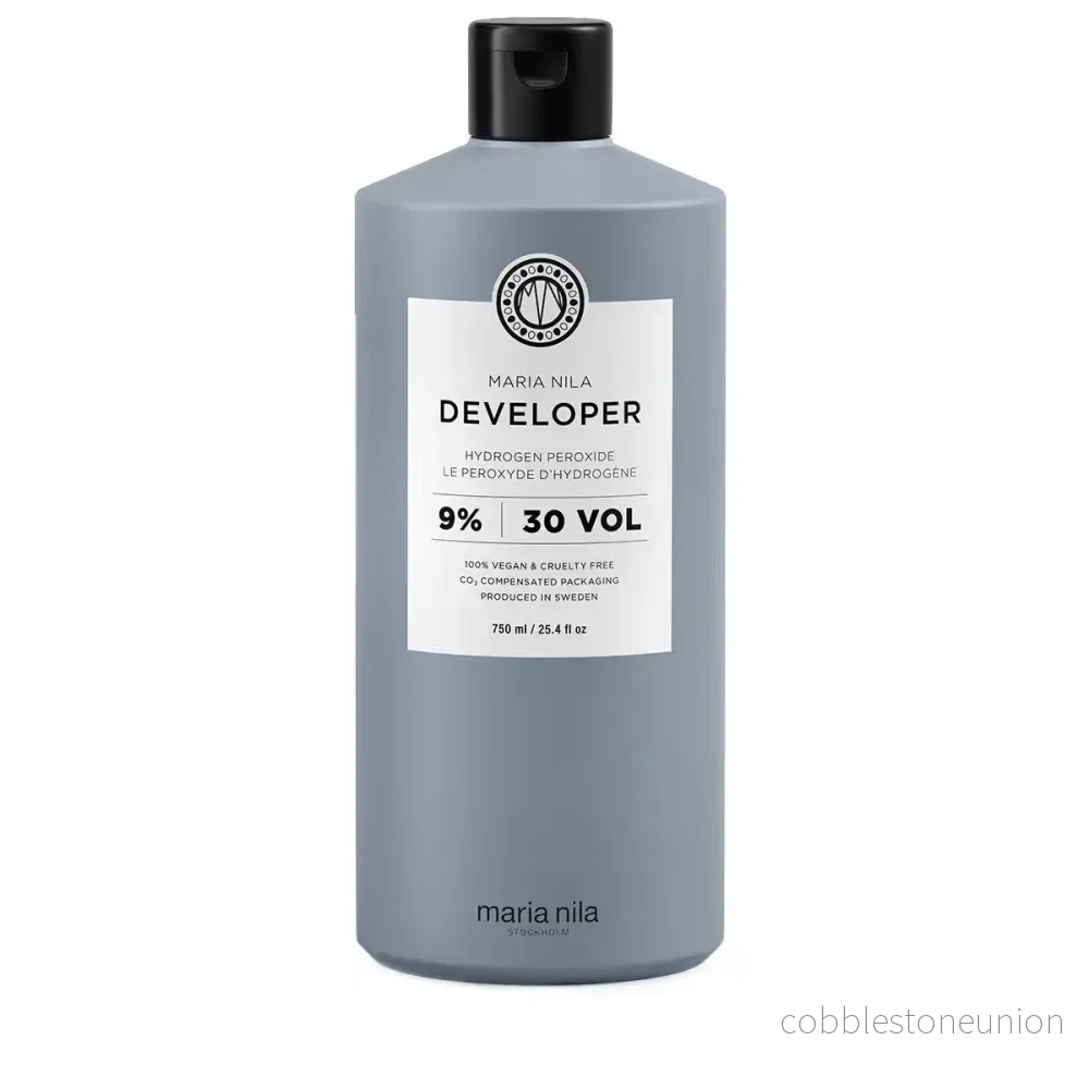 Maria Nila, Utvecklare, Håroxideringslotion, 9%, 30 vol, 750 ml Maria Nila, Utvecklare, Håroxideringslotion, 9%, 30 vol, 750 ml