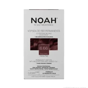 Noah, Permanent Hair Colour, Permanent hårfärg, 6.66 Intense Red, 140 ml