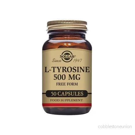 Solgar L-Tyrosine 500 mg, 50 kapslar