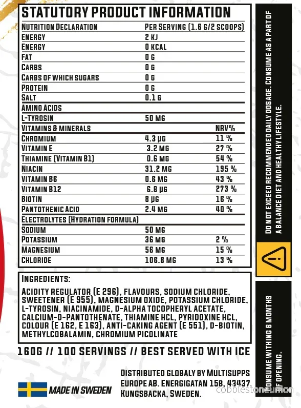 Kumite Supreme Hydration: Fruit Punch - Bild 3
