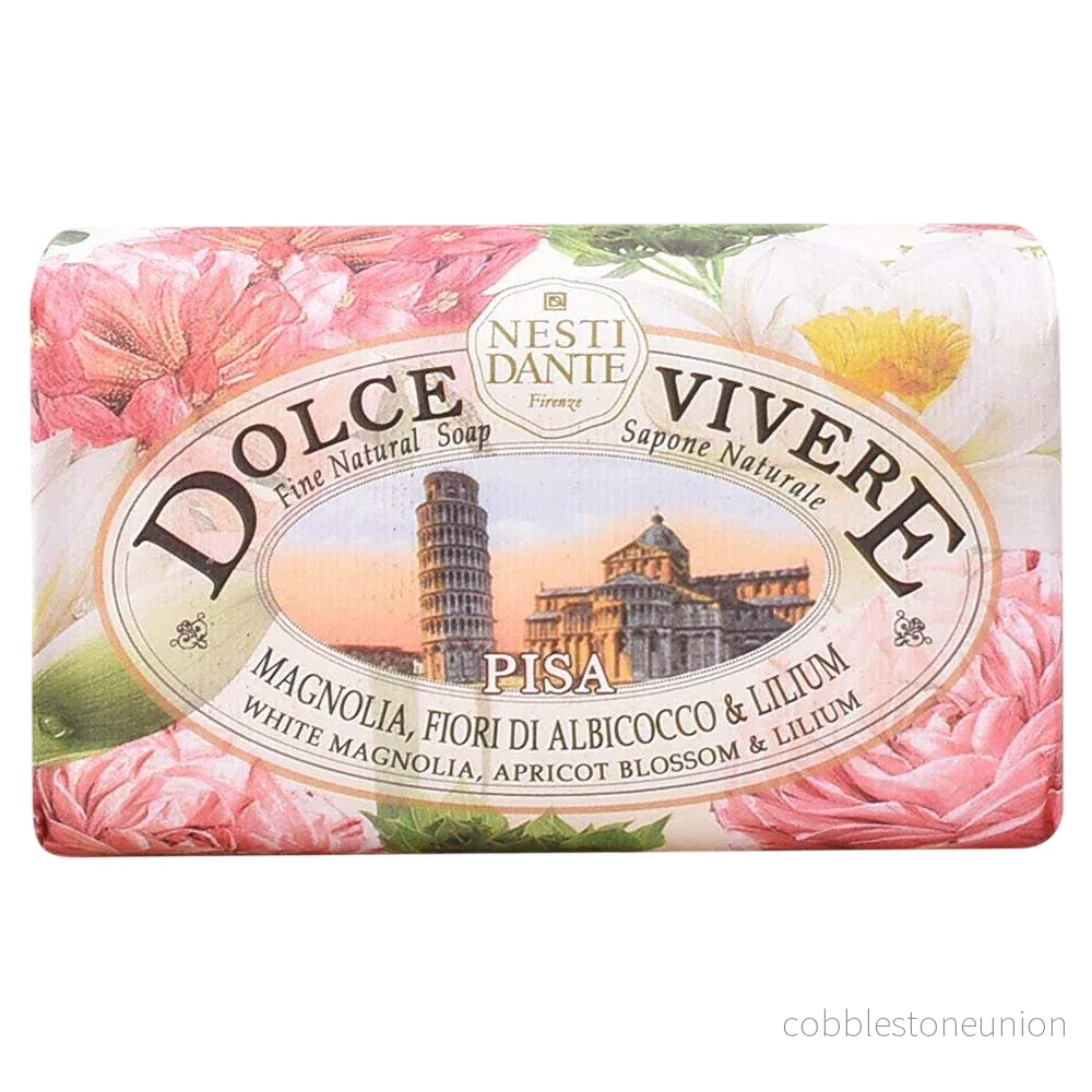 Nesti Dante, Dolce Vivere Pisa, Återfuktande & Rengörande & Närande, Blommig, Doftande tvål, Kropp, 250 g