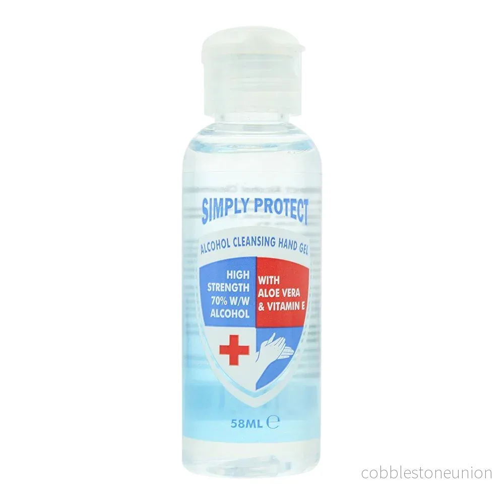 Simply Protect, Simply Protect, Alkohol, Antibakteriell, Handgel, 58 ml