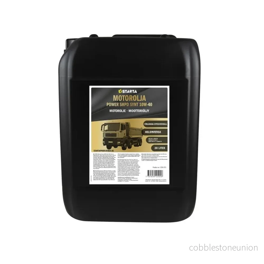 Motorolja Power SHPD Synt 10W-40 – 20 liter