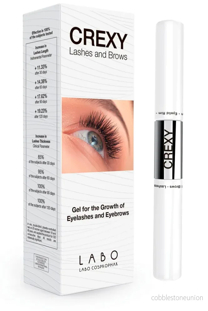 Labo Suisse, Crexy, Tillväxt, Ögonbrynsgel, 8 ml - Bild 2