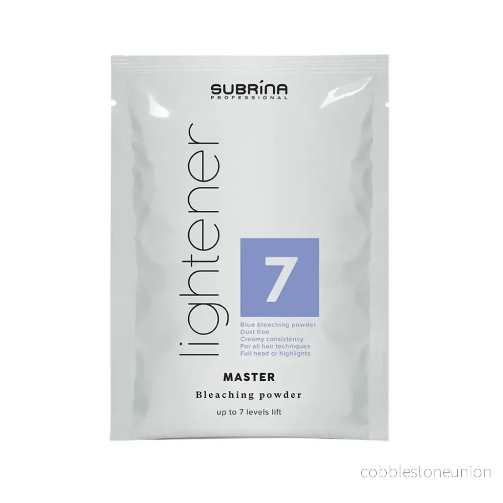 Subrina Professional, Lightener, Upp till 7 stegs uppljusning, Håroxideringspulver, 50 g