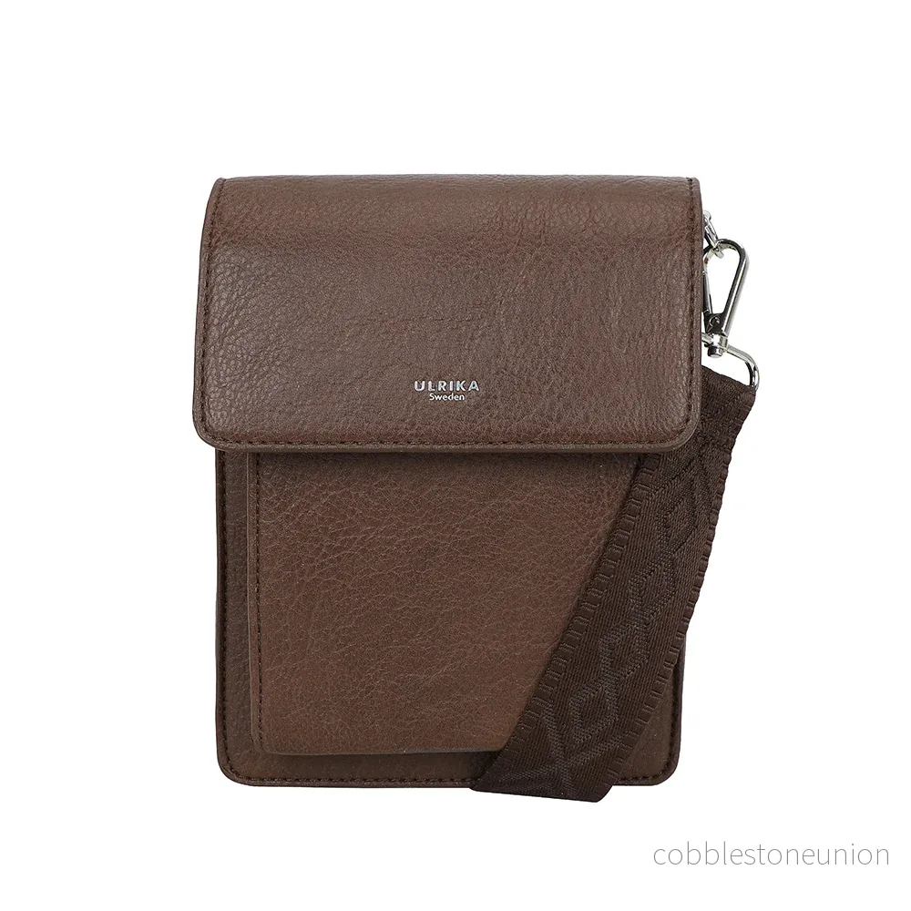 Ulrika Design Boxväska Pocket brun