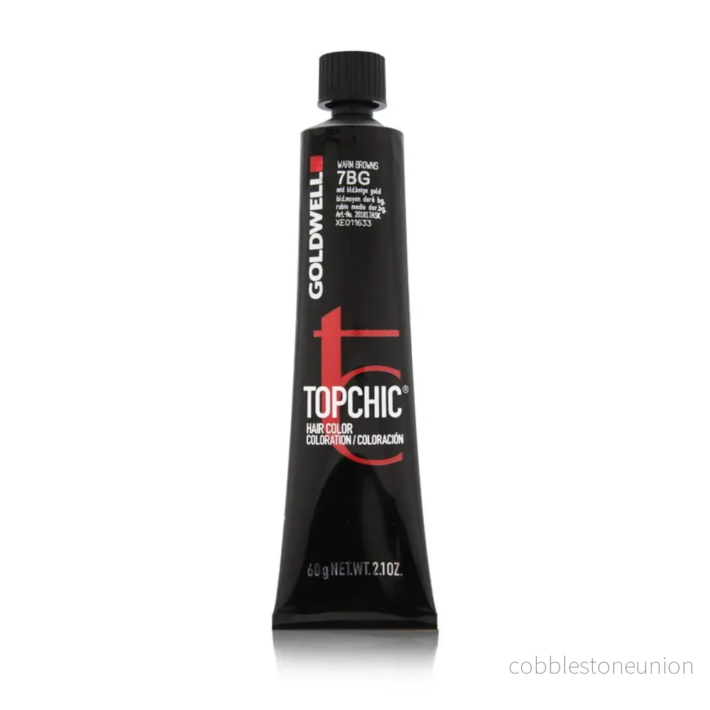 Goldwell, TopChic, Permanent Hair Color, 7BG Mellanblond Beige Guld, 60 ml Goldwell, TopChic, Permanent Hair Color, 7BG Mellanblond Beige Guld, 60 ml