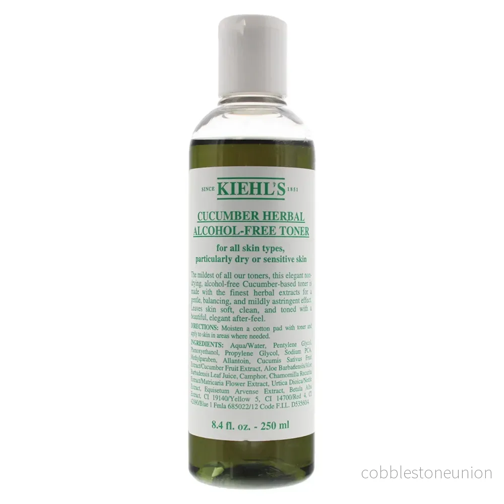 Kiehl’s, Cucumber, Alkoholfri, Lugnar och fräschar upp, Ansiktsvatten, Ansikte, 250 ml Kiehl’s, Cucumber, Alkoholfri, Lugnar och fräschar upp, Ansiktsvatten, Ansikte, 250 ml