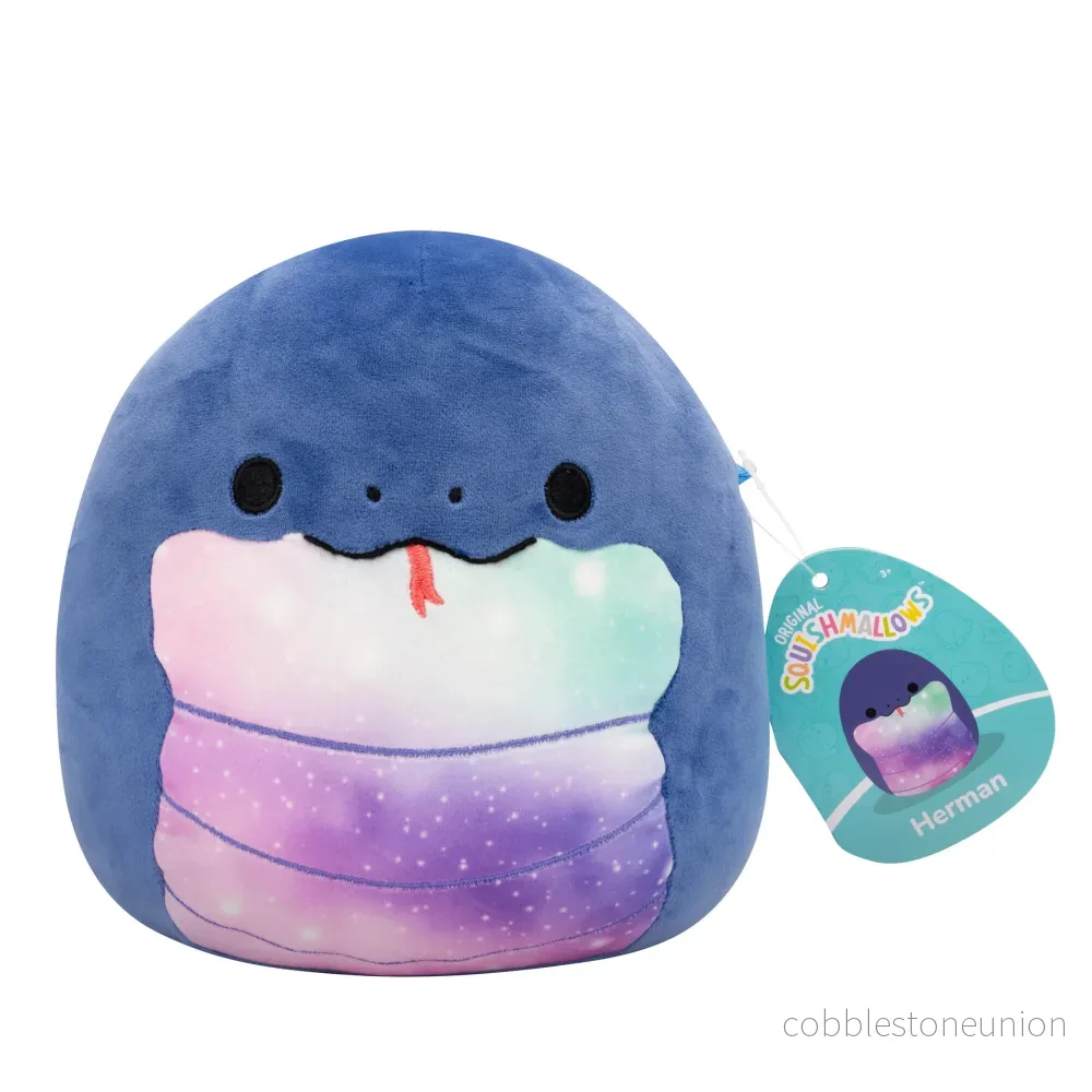Squishmallow 19 Cm Herman The Snake Squishmallow 19 Cm Herman The Snake