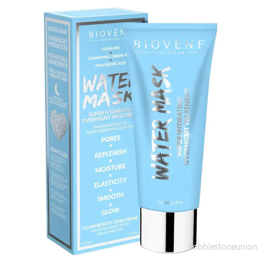 Biovene, Water Mask, Återfuktande, Peel-Off-mask, Övernatt, Ansikte, 75 ml Biovene, Water Mask, Återfuktande, Peel-Off-mask, Övernatt, Ansikte, 75 ml