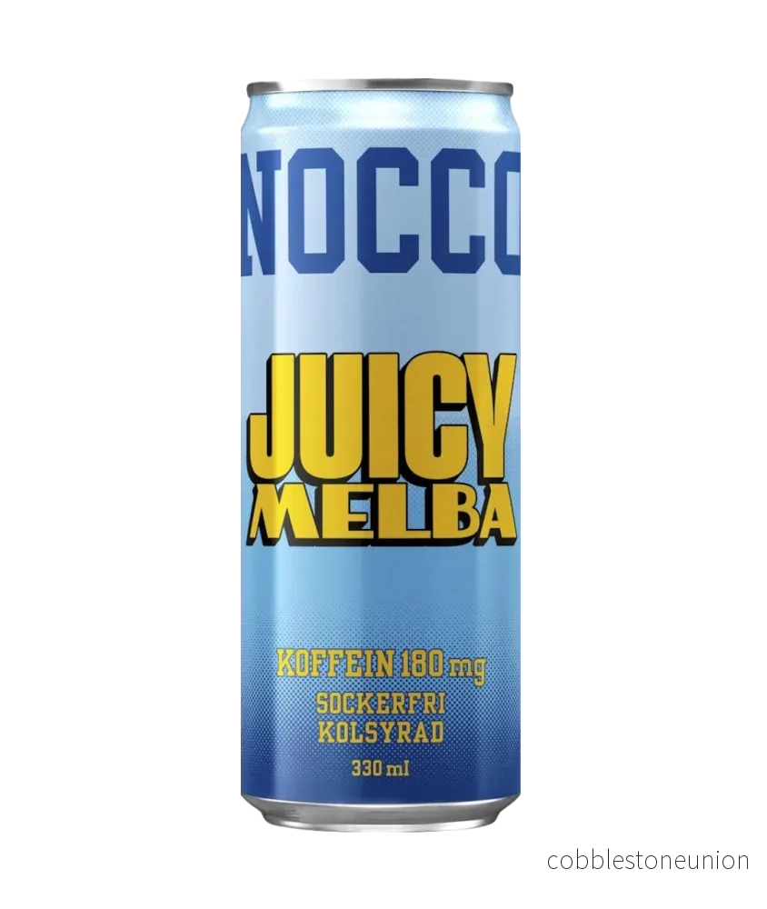 Nocco Juicy Melba 33cl burk 24-pack Nocco Juicy Melba 33cl burk 24-pack