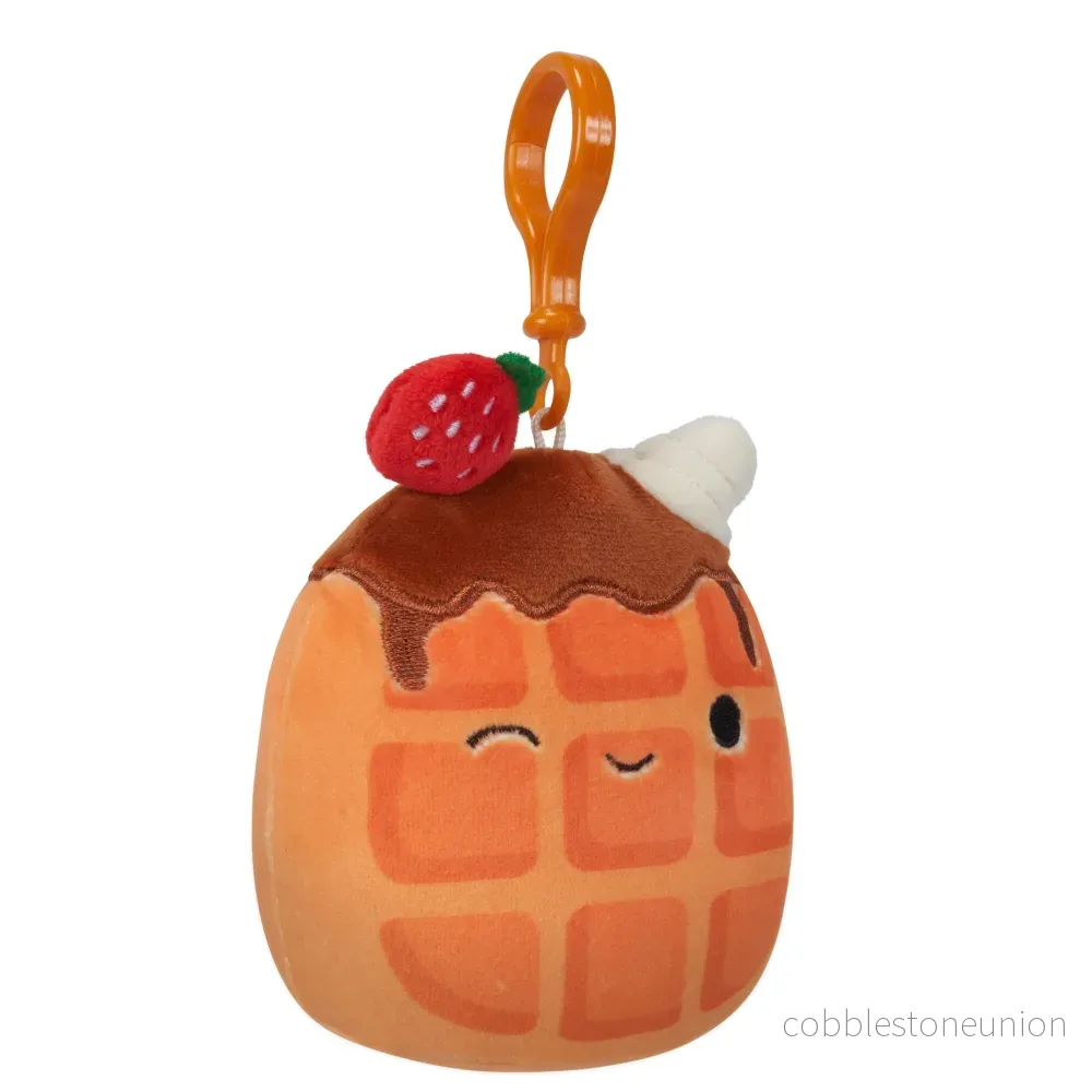 Squishmallows Clip-On Weaver The Waffle 9 Cm