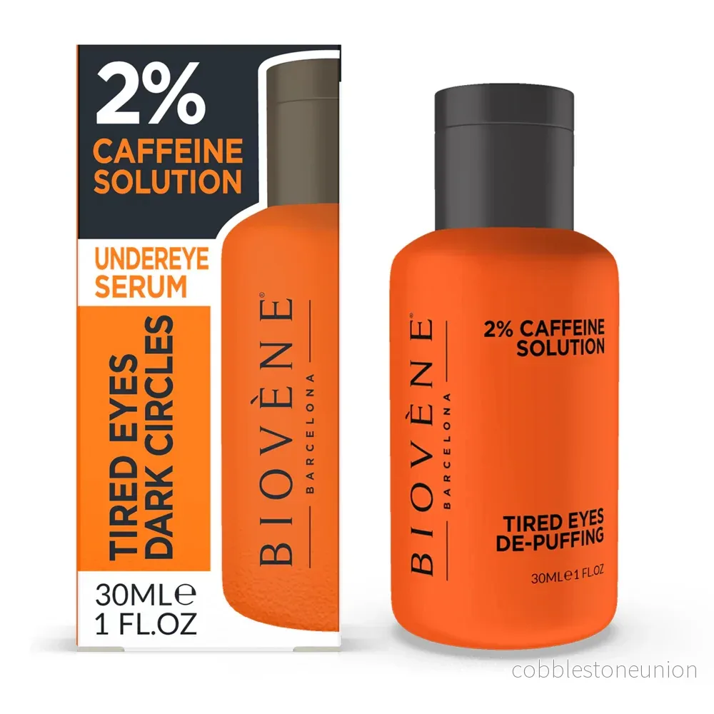 Biovene, Trötta ögon mörka ringar, 2% koffein, Avsvullnad, Ögonserum, 30 ml Biovene, Trötta ögon mörka ringar, 2% koffein, Avsvullnad, Ögonserum, 30 ml