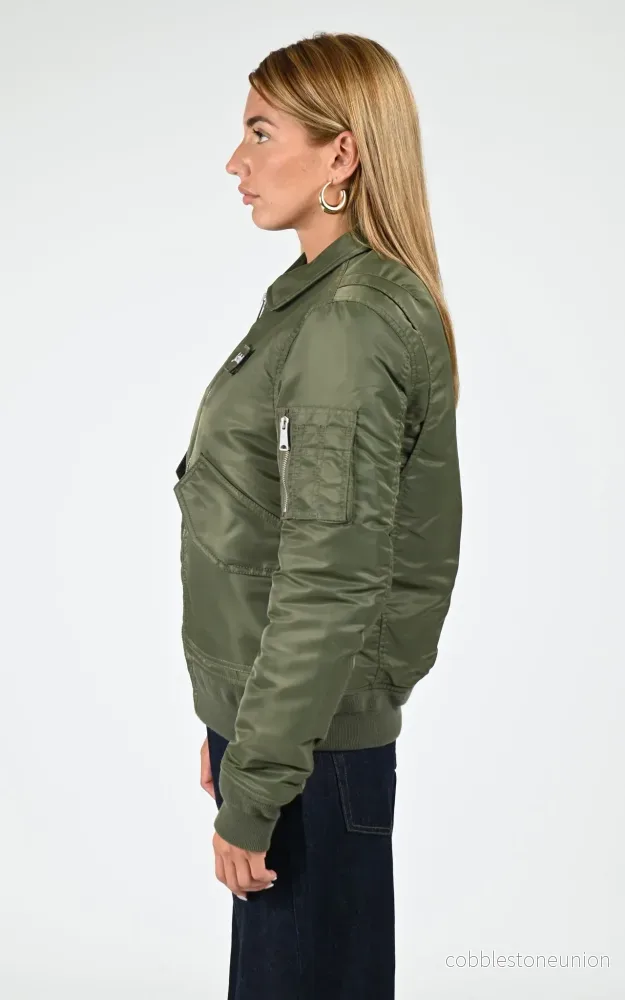 210100 Khaki Bomber RS - Unisex - Bild 3