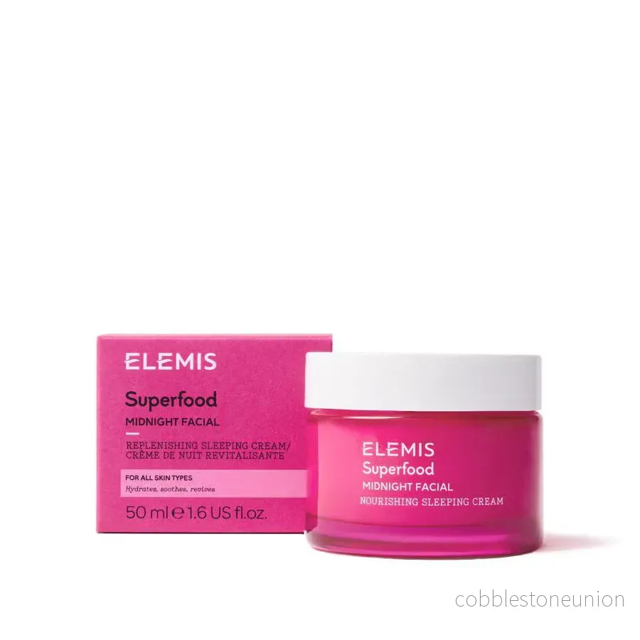 Elemis, Superfood Midnight, Närande, Natt, Grädde, För ansiktet, 50 ml - Bild 2