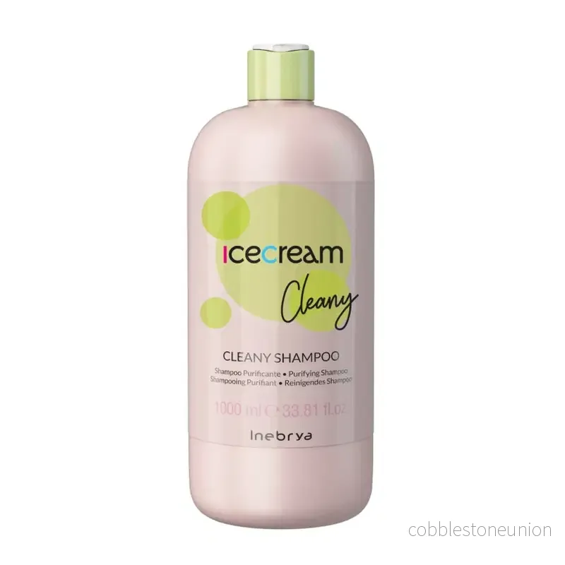 Inebrya, Ice Cream Cleany, Hair Shampoo, Purifying, 1000 ml Inebrya, Ice Cream Cleany, Hair Shampoo, Purifying, 1000 ml