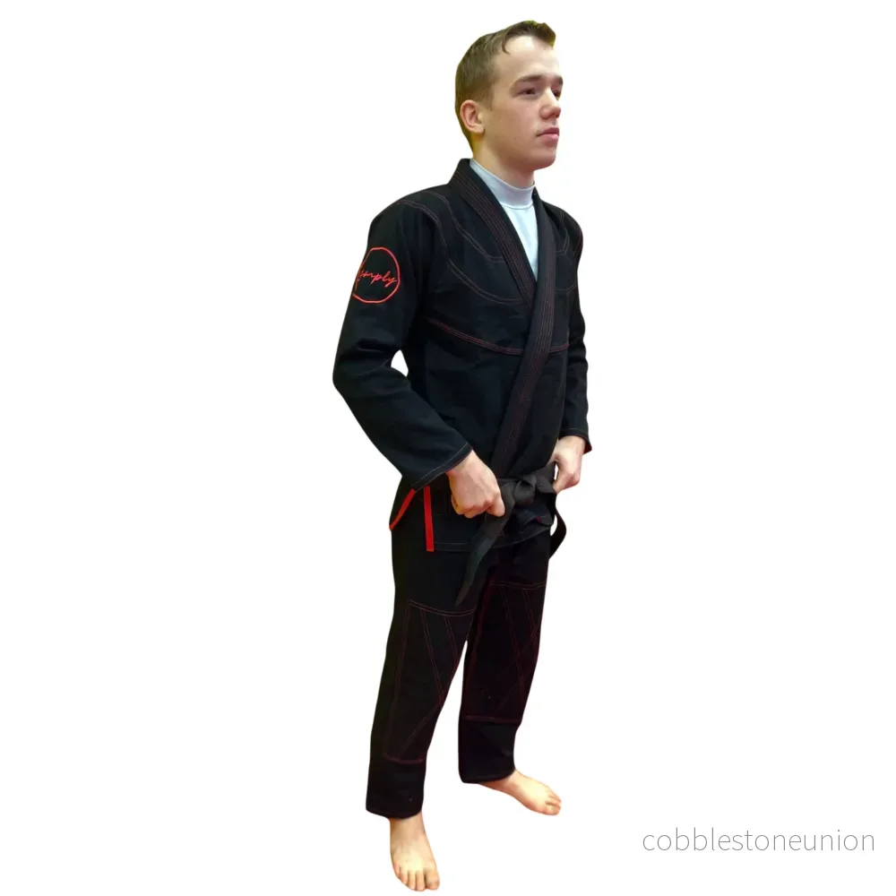 Simply Bjj Gi V1 Svart - Bild 2