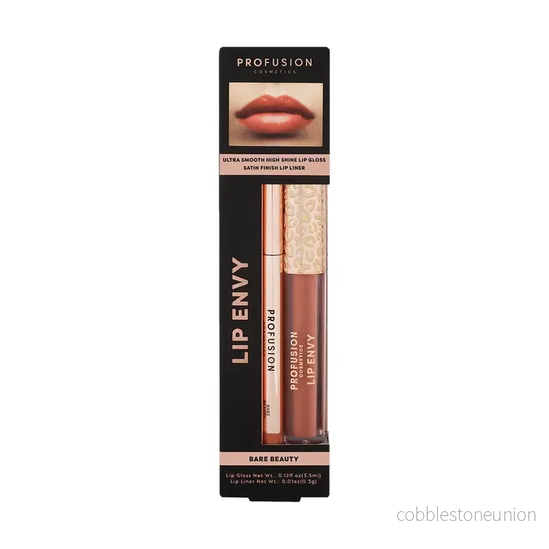 Set Profusion Cosmetics: Lip Envy Bare Beauty, Lip Gloss, 3.5 ml + Lip Envy Bare Beauty, Lip Liner, 0.3 g Set Profusion Cosmetics: Lip Envy Bare Beauty, Lip Gloss, 3.5 ml + Lip Envy Bare Beauty, Lip Liner, 0.3 g