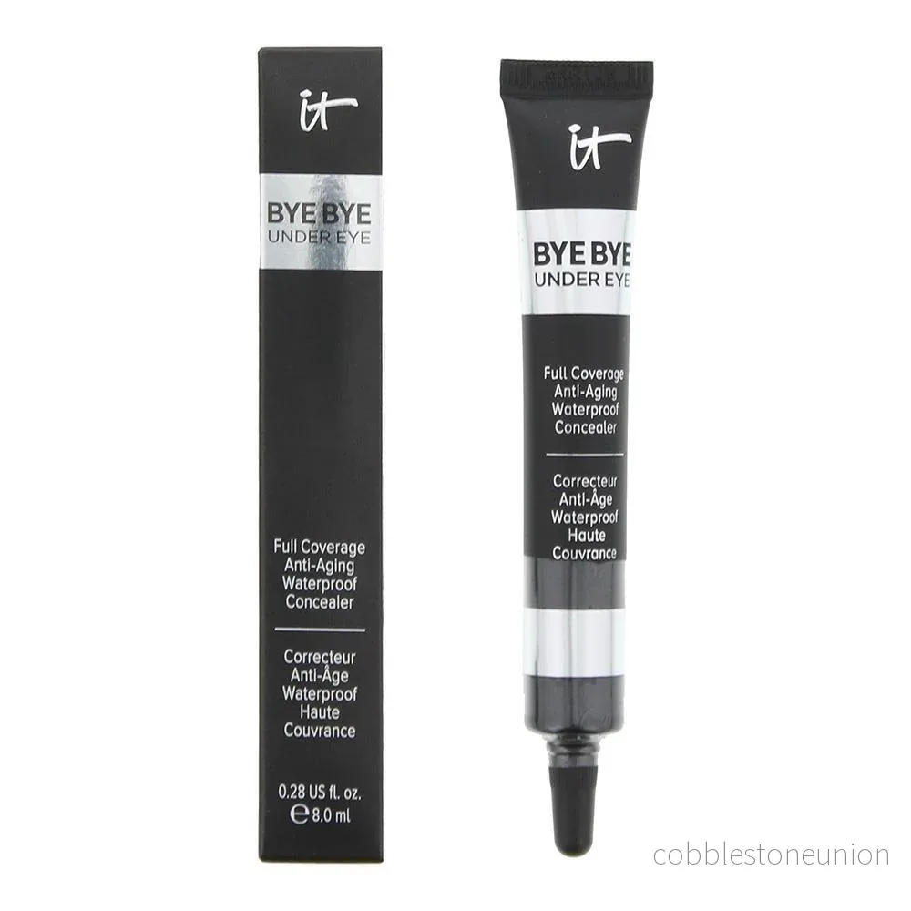 It Cosmetics, Bye Bye, Full täckning, Concealerpenna för under ögonen, Mediumbrun, 8 ml - Bild 2