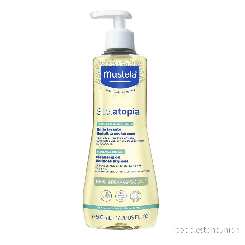 Mustela, Stelatopia, Soothing, Cleansing Oil, 500 ml Mustela, Stelatopia, Soothing, Cleansing Oil, 500 ml