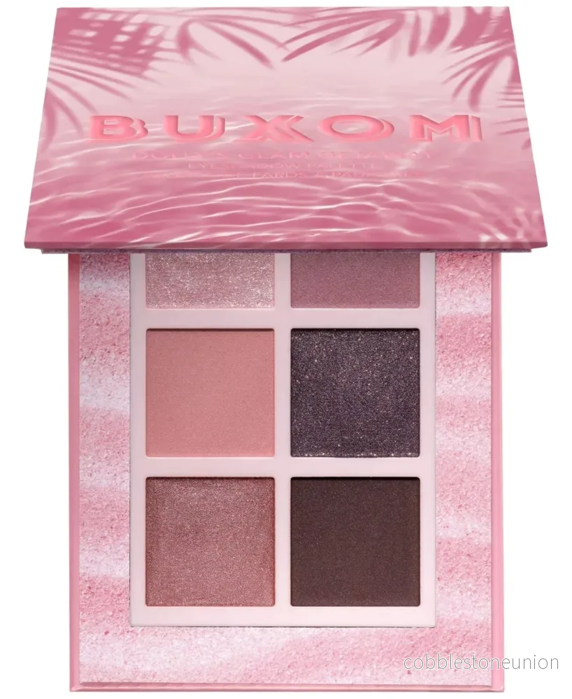 Buxom, Dolly’s Glam Getaway, Ögonskuggspalett, 6 nyanser, 7,2 g Buxom, Dolly’s Glam Getaway, Ögonskuggspalett, 6 nyanser, 7,2 g
