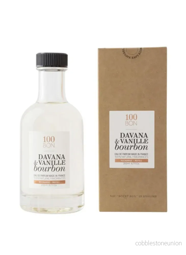 100 Bon, Davana & Vanille Bourbon, Eau de Parfum, Unisex, Refill, 200 ml 100 Bon, Davana & Vanille Bourbon, Eau de Parfum, Unisex, Refill, 200 ml