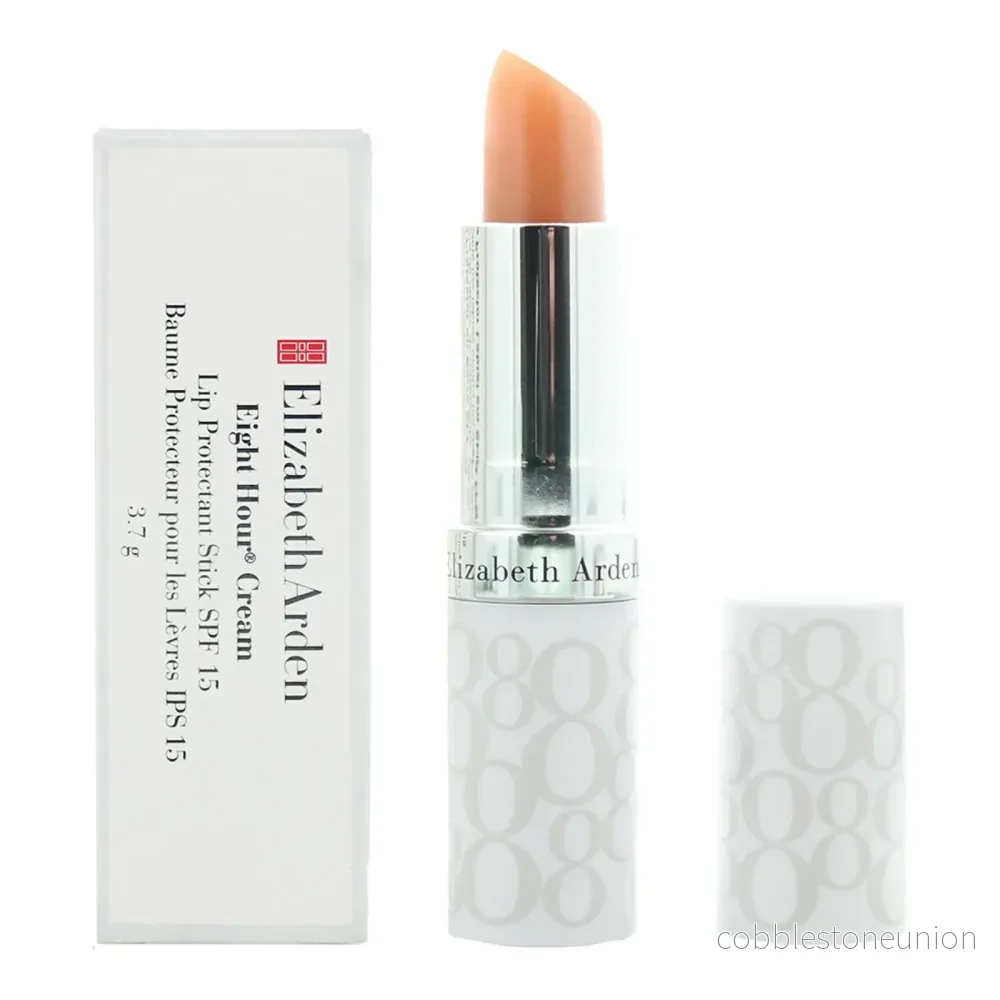 Elizabeth Arden, Eight Hour Cream, Lip Balm, Transparent, SPF 15, 3.7 g