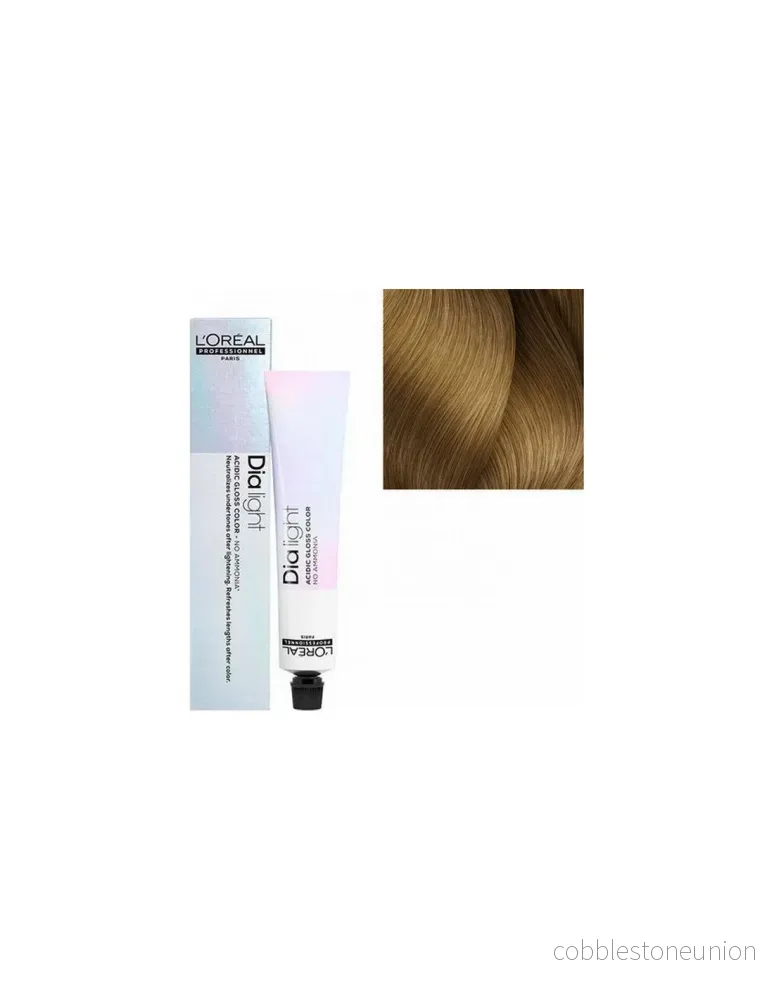 L'Oréal Professionnel, Dia Light, Ammoniakfri, Permanent hårfärg, 8.3, 50 ml - Bild 2