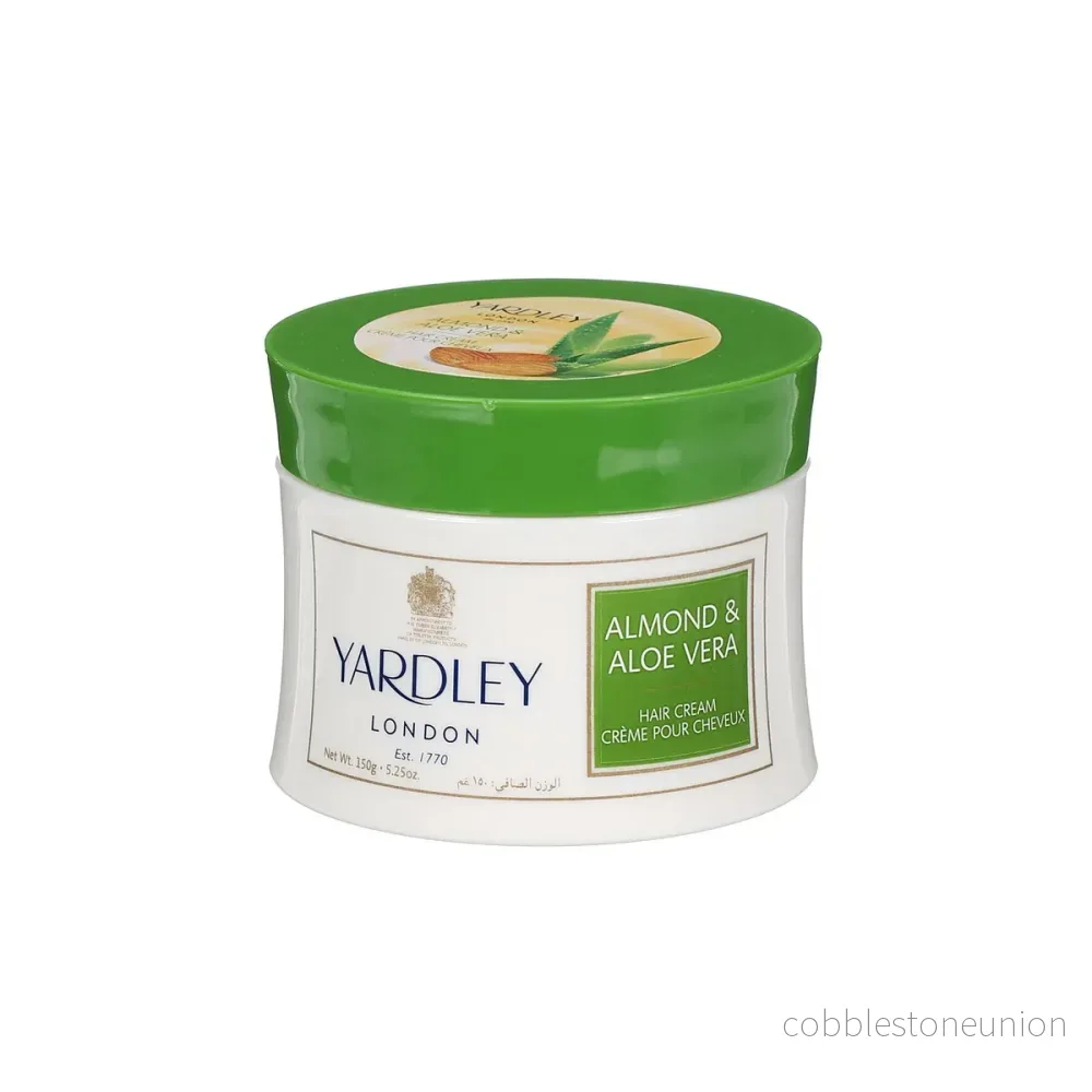 Yardley, Almond & Aloe Vera, Hair Cream Treatment, Nourishing, 150g