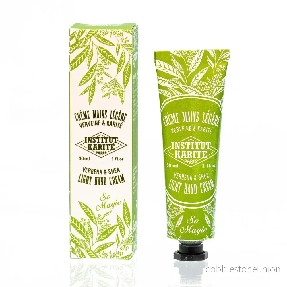 Institut Karite Paris, Verbena & Light Shea, Mjukgörande handkräm, 30 ml