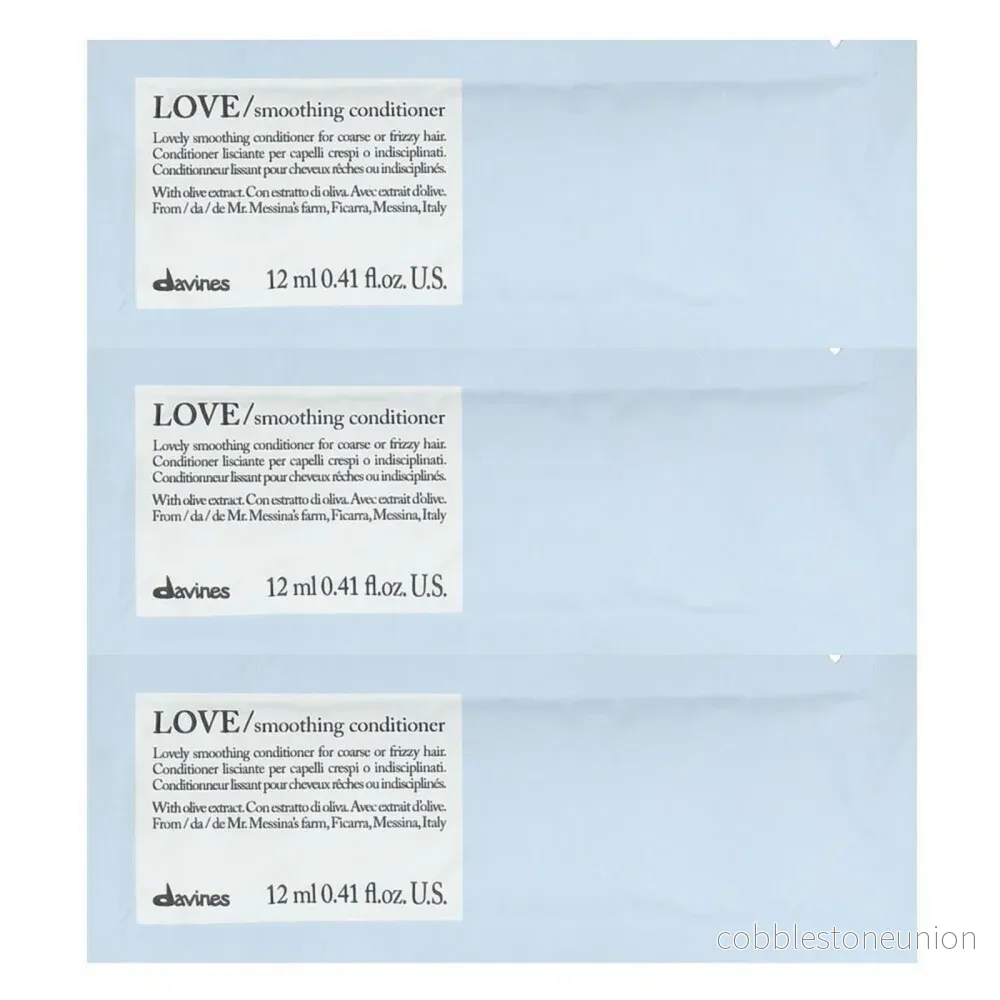Davines, Love Smoothing, Conditioner, 12 st, 12 ml Davines, Love Smoothing, Conditioner, 12 st, 12 ml